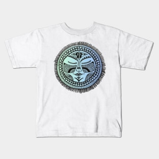 Tribal face mask graphic Kids T-Shirt